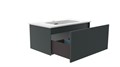 Тумба под раковину LA FENICE TERRA Grigio серая 80, FNC-01-TER-G-80 FNC-01-TER-G-80
