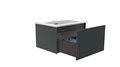 Тумба под раковину LA FENICE TERRA Grigio серая 60, FNC-01-TER-G-60 FNC-01-TER-G-60