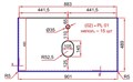 Столешница La Fenice Granite Gray  Structural  90 см, Белая, FNC-03-PL01-90, материал: керамогранит, форма: прямоугольная, цвет: белый мрамор FNC-03-PL01-90 - фото 201497 Столешница La Fenice Granite Gray  Structural  90 см, Белая, FNC-03-PL01-90, материал: керамогранит, форма: прямоугольная, цвет: белый мрамор FNC-03-PL01-90 - фото 201497