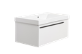 Тумба под раковину LA FENICE Elba Bianco белая 80, FNC-01-ELB-B-80 FNC-01-ELB-B-80