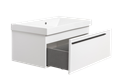 Тумба под раковину LA FENICE Elba Bianco белая 80, FNC-01-ELB-B-80 FNC-01-ELB-B-80