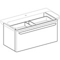 Тумба под раковину 100 см Geberit myDay 824100000 белый глянец, с подсветкой 824100000