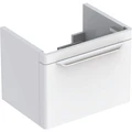 Шкафчик в ванную Geberit myDay Y824065000, 540х410х405 мм, под раковину, 1 ящик с подсветкой, белый глянец Y824065000