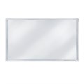 Зеркало Keuco Edition 90 с подсветкой, 1200 х 700 х 56 мм, алюминий 19098013500