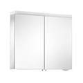 Зеркальный шкаф Keuco Royal Reflex.2, серебристый анодированный, с подсветкой, 800 х 700 х 150 мм 24203171301