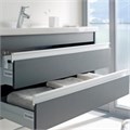 Тумба подвесная Duravit Ketho KT664504949 для раковины Starck 3 арт. 0304100000 , графит матовый KT664504949