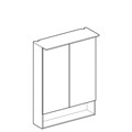 Geberit Acanto Шкафчик с зеркалом , 595 x 830 x 215 мм 500.644.00.2 500.644.00.2