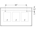 Зеркало с подсветкой Geberit Option Plus с прямым и непрямым освещением: B=120см, H=70см, Серебристые оттенки / Матированный алюминий 501.074.00.1 501.074.00.1 - фото 202002 Зеркало с подсветкой Geberit Option Plus с прямым и непрямым освещением: B=120см, H=70см, Серебристые оттенки / Матированный алюминий 501.074.00.1 501.074.00.1 - фото 202002