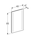 Geberit Option Зеркало с подсветкой 40х65 см 500.580.00.1 500.580.00.1