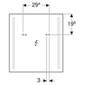 Geberit Option Зеркало с подсветкой 600x650x36 мм 500.586.00.1 500.586.00.1 - фото 202038 Geberit Option Зеркало с подсветкой 600x650x36 мм 500.586.00.1 500.586.00.1 - фото 202038