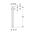 Geberit iCon Зеркало с подсветкой 1200x750x40 mm 840720000 840720000