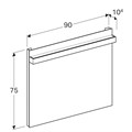 Geberit iCon Зеркало с подсветкой 900x750x40 mm 840790000 840790000 - фото 202077 Geberit iCon Зеркало с подсветкой 900x750x40 mm 840790000 840790000 - фото 202077