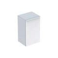 Geberit Smyle Square Боковой шкафчик низкий с одной дверцей левый, белый глянец 500.360.00.1 500.360.00.1