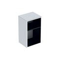 Geberit Smyle Square Боковой шкафчик низкий без дверцы с открытыми полочками, белый глянец 500.358.00.1 500.358.00.1 - фото 202141