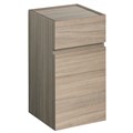 Geberit Renova Plan шкафчик боковой  с дверцей  390х700х360 мм светлый вяз 869022000 869022000 - фото 202193