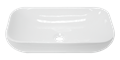 Умывальник накладной Sanita "Инфинити - 60" белый INFSLWB01