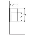 Geberit iCon Боковой шкафчик, 370х400х245 мм, цвет: платина глянец, 840139000 840139000 - фото 202328 Geberit iCon Боковой шкафчик, 370х400х245 мм, цвет: платина глянец, 840139000 840139000 - фото 202328