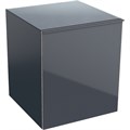Geberit Acanto Боковой шкафчик 450 x 520 x 476 мм, фронтальная часть: лавовое стекло 
корпус: лавовый матовый — лакированный 500.618.JK.2 500.618.JK.2 - фото 202433