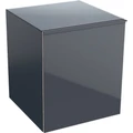 Боковой шкафчик Acanto 450 x 520 x 476 мм, фронтальная часть: лавовое стекло корпус: лавовый матовый — лакированный 500.618.JK.2