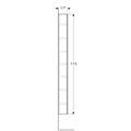 Geberit Acanto Высокий шкафчик , плоский, 450 x 1730 x 174 мм, фронтальная часть: песчаное стекло 
корпус: песчаный матовый — лакированный 500.637.JL.2 500.637.JL.2 - фото 202514 Geberit Acanto Высокий шкафчик , плоский, 450 x 1730 x 174 мм, фронтальная часть: песчаное стекло 
корпус: песчаный матовый — лакированный 500.637.JL.2 500.637.JL.2 - фото 202514