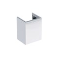 Geberit Smyle Square Шкафчик под раковину с одной дверцей левый, для раковины 50 см, высота 61.7 см, белый глянец 500.364.00.1 500.364.00.1 - фото 202709