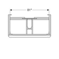 Geberit Smyle Square Шкафчик под раковину с двумя выдвижными ящиками, для раковины 90 см, высота 61.7 см, песчаный глянец 500.354.JL.1 500.354.JL.1 - фото 202797 Geberit Smyle Square Шкафчик под раковину с двумя выдвижными ящиками, для раковины 90 см, высота 61.7 см, песчаный глянец 500.354.JL.1 500.354.JL.1 - фото 202797