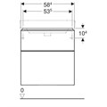 Geberit Smyle Square Шкафчик под раковину с двумя выдвижными ящиками, для раковины 60 см, высота 61.7 см, цвет "пекан" 500.352.JR.1 500.352.JR.1 - фото 202843 Geberit Smyle Square Шкафчик под раковину с двумя выдвижными ящиками, для раковины 60 см, высота 61.7 см, цвет "пекан" 500.352.JR.1 500.352.JR.1 - фото 202843