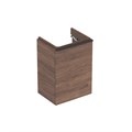 Geberit Smyle Square Шкафчик под раковину с одной дверцей левый, для раковины 45 см, высота 61.7 см, цвет "пекан" 500.351.JR.1 500.351.JR.1 - фото 202871