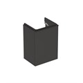 Geberit Smyle Square Шкафчик под раковину с одной дверцей левый, для раковины 45 см, высота 61.7 см, темно-серый матовый 500.351.JK.1 500.351.JK.1 - фото 202883