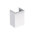 Geberit Smyle Square Шкафчик под раковину с одной дверцей левый, для раковины 45 см, высота 61.7 см, белый глянец 500.351.00.1 500.351.00.1 - фото 202889