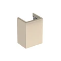Geberit Smyle Square Шкафчик под раковину с одной дверцей правый, для раковины 45 см, высота 61.7 см, песчаный глянец 500.350.JL.1 500.350.JL.1