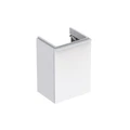 Geberit Smyle Square Шкафчик под раковину с одной дверцей правый, для раковины 45 см, высота 61.7 см, белый глянец 500.350.00.1 500.350.00.1