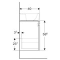 Geberit Renova Plan шкафчик под раковину 480х586х400 мм белый глянец 869550000 869550000 - фото 203127 Geberit Renova Plan шкафчик под раковину 480х586х400 мм белый глянец 869550000 869550000 - фото 203127