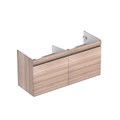 Geberit Renova Plan шкафчик под раковину 1226х586х438 мм светлый вяз 869132000 869132000 - фото 203186