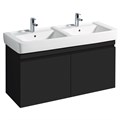 Geberit Renova Plan шкафчик под раковину 1226х586х438 мм темно-серый матовый 869131000 869131000 - фото 203193