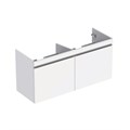 Geberit Renova Plan шкафчик под раковину 1226х586х438 мм белый глянец 869130000 869130000 - фото 203199