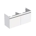 Geberit Renova Plan шкафчик под раковину 1226х586х438 мм белый глянец 869130000 869130000