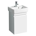 Geberit Renova Plan шкафчик под раковину  с дверцей  414х586х345 мм белый глянец 869050000 869050000 - фото 203255