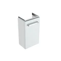 Geberit Renova Compact Шкафчик под раковину, 348х604х222 мм, крепление дверей справа/слева, корпус белый матовый, фасад белый глянец 862040000 862040000