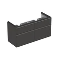 Geberit iCon Шкафчик под раковину двойную 1190x620x477 мм, темно-серый, матовый 841521000 841521000