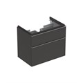 Geberit iCon Шкафчик под раковину 740x620x477 мм, темно-серый, матовый 841376000 841376000 - фото 203487