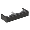 Geberit iCon Шкафчик под раковину двойную 1190x240х477 мм темно-серый, матовый 841221000 841221000 - фото 203570