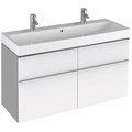 Geberit iCon Шкафчик под раковину 1190x620x477 мм, белый глянец, лак 840420000 840420000