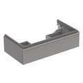 Geberit iCon Шкафчик под раковину 890x240x477 мм, платина, глянец, лак 840292000 840292000 - фото 203675