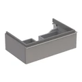 Geberit iCon Шкафчик под раковину 740х240х477 мм, платина, глянец, лак 840277000 840277000