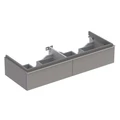 Geberit iCon Шкафчик под раковину двойную 1190x240х477 мм платина, глянец, лак 840222000 840222000