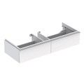 Geberit iCon Шкафчик под раковину 1190x240x477 мм, белый глянец, лак 840120000 840120000 - фото 203749