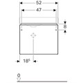 Geberit iCon Шкафчик под раковину 520х420х308 мм, платина глянец 840054000 840054000 - фото 203759 Geberit iCon Шкафчик под раковину 520х420х308 мм, платина глянец 840054000 840054000 - фото 203759