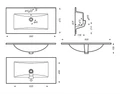 Умывальник мебельный Sanita "Quadro 90 " QDR90SLWB01