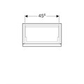 Geberit iCon Шкафчик под раковину 520х420х308 мм, платина глянец 840054000 840054000 - фото 203761 Geberit iCon Шкафчик под раковину 520х420х308 мм, платина глянец 840054000 840054000 - фото 203761
